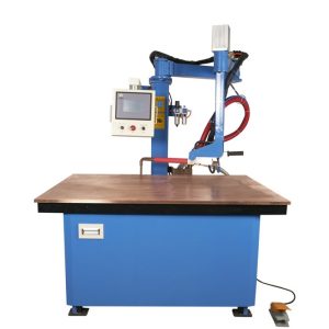 Platform table spot welding machine